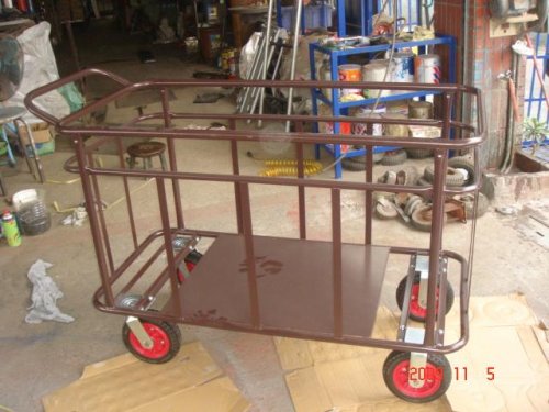 鐵製多用途籃車(大) (2*4呎)  -附烤漆