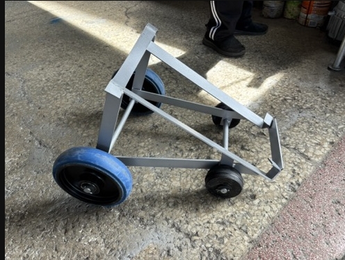 專業50KG瓦斯桶推車-8吋彈跳輪