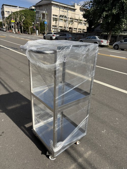 不鏽鋼三層推車